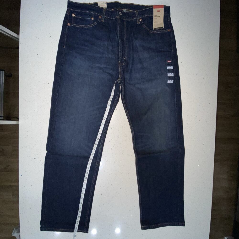 NWT Levi Men’s 40x32 505 Regular Stretch Nail Loop Knot